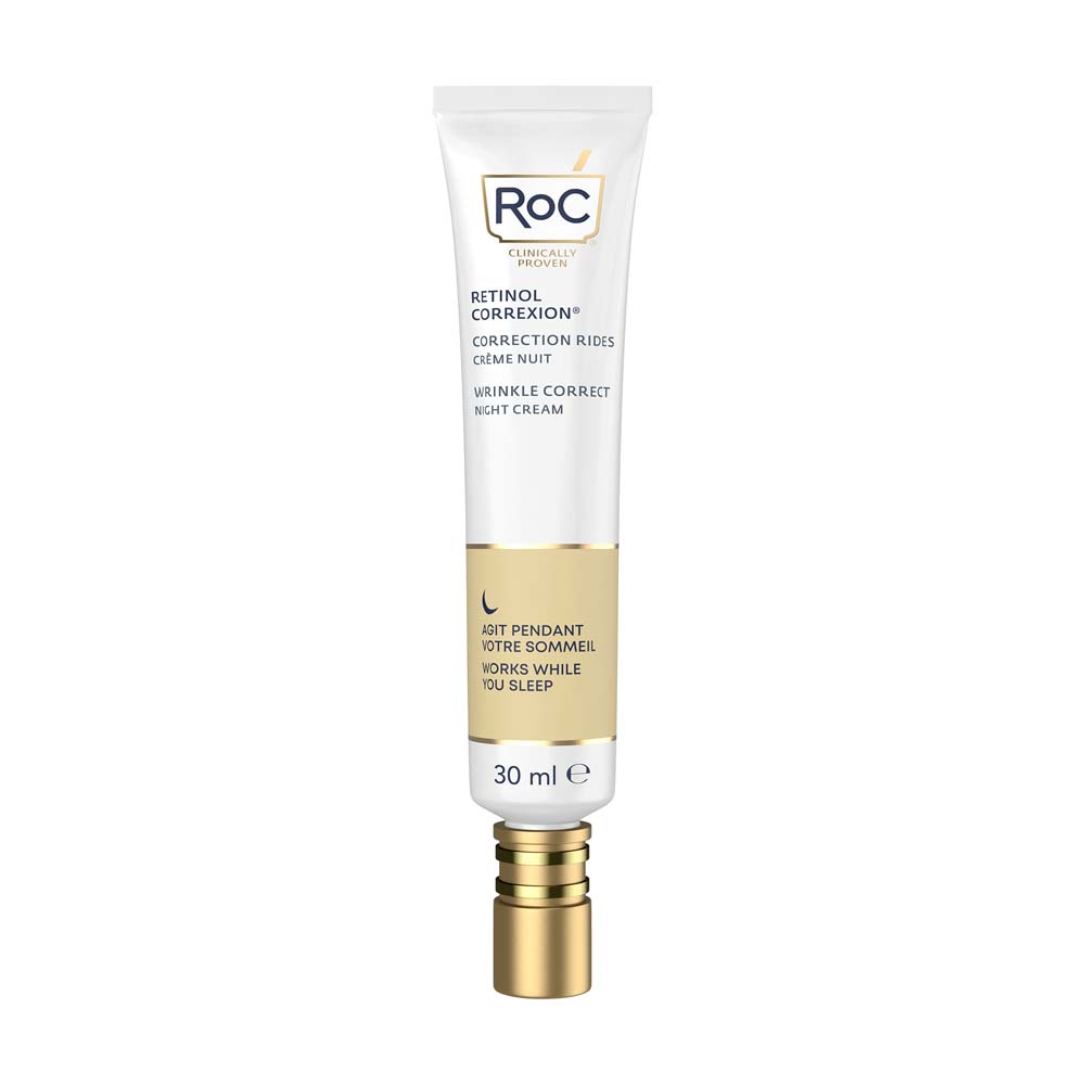 Roc Wrinkle Correct Crema De Noche Retinol Correxion 30ml