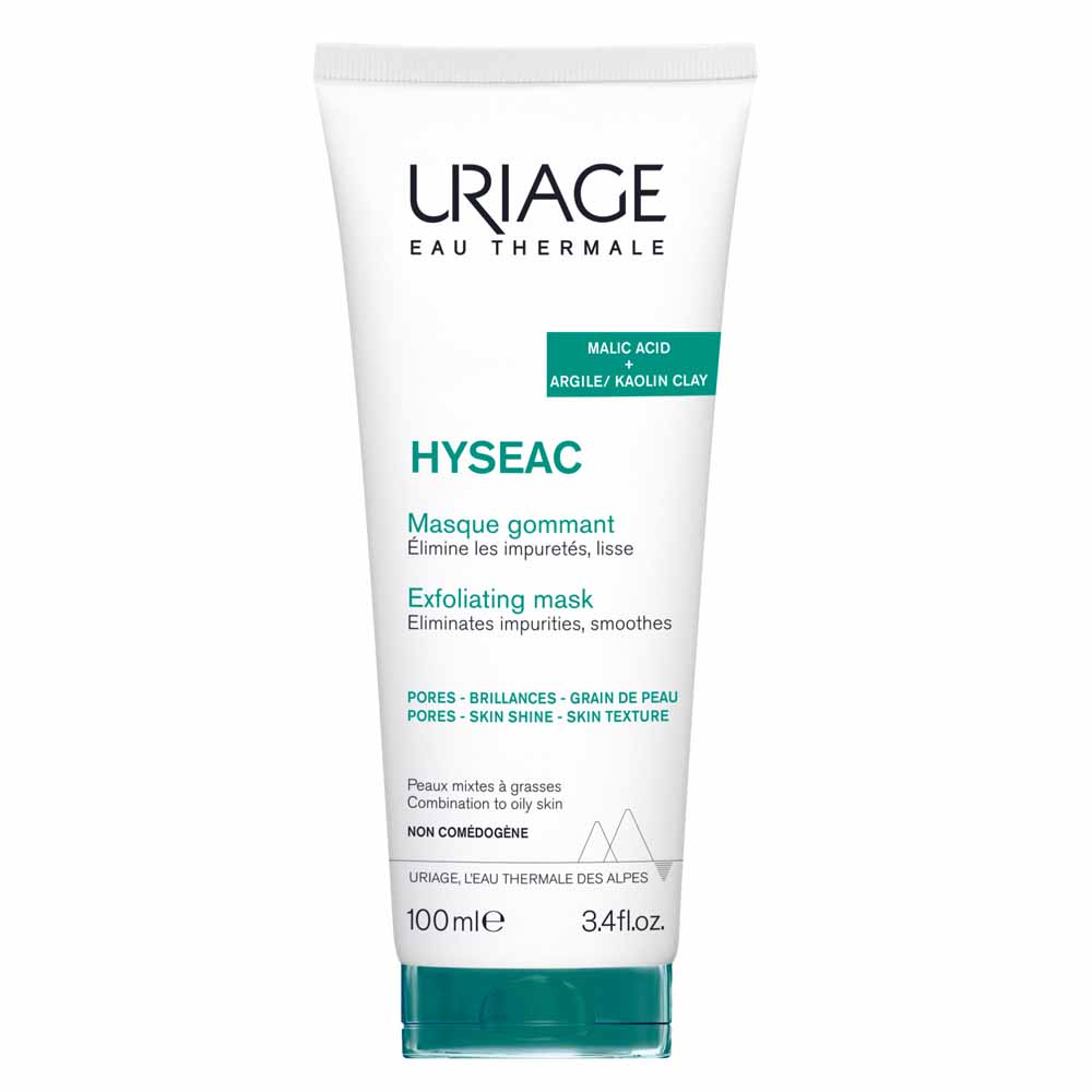 Uriage Hyseac Mascarilla Exfoliante Rostro Piel Mixta A Grasa 100ml