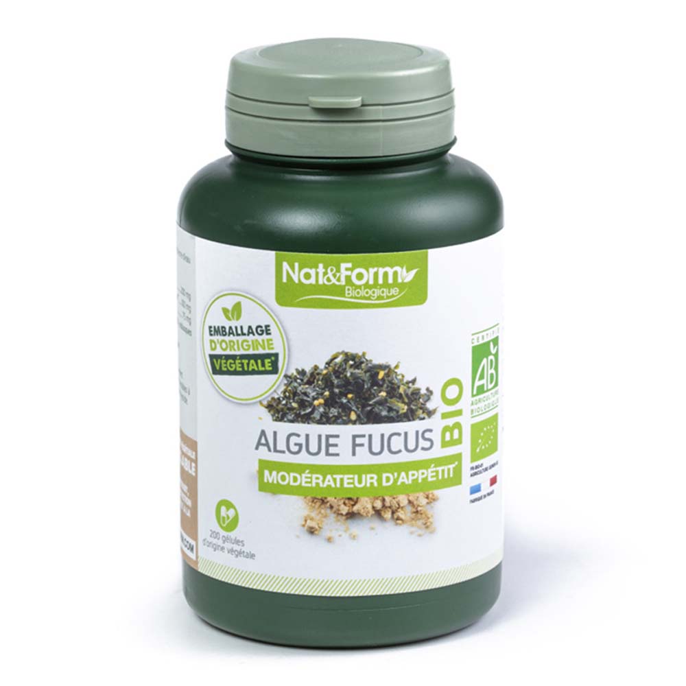 Nat&Form FUCUS ECOLÓGICO 200 cápsulas