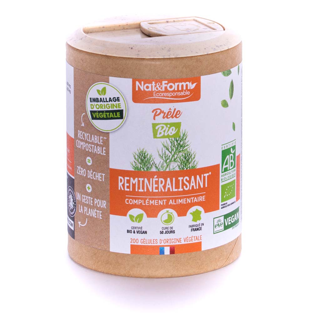 Nat&Form COLECCIÓN ECOLÓGICA Reminéralisant 200 cápsulas