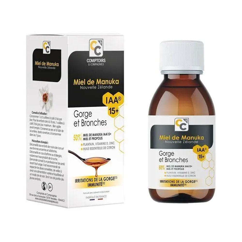 Comptoirs Et Compagnies Garganta y Bronquios IAA 15+ 100 ml