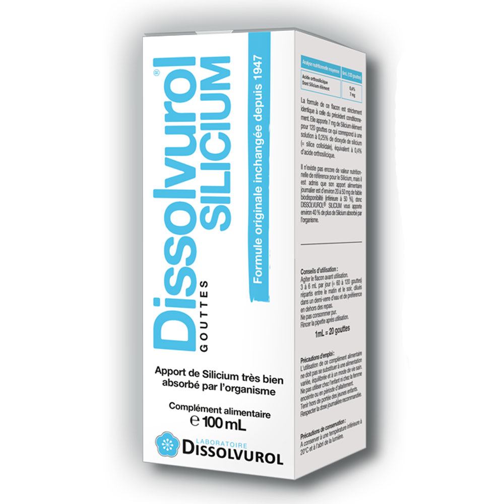 Dissolvurol Silicio gotas 100 ml
