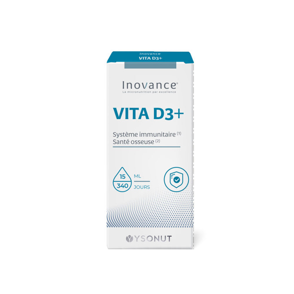 Inovance Vitamina D3+ cuentagotas 15 ml