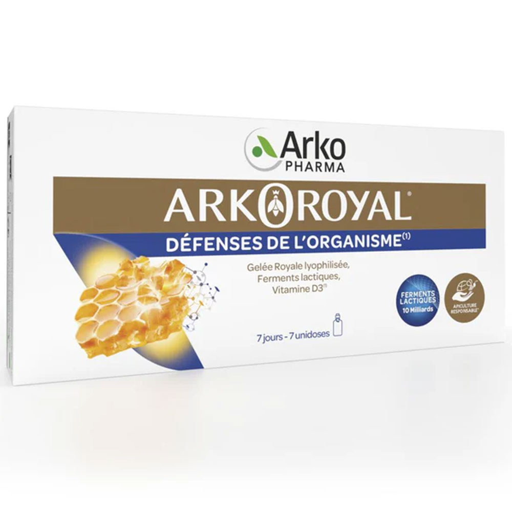 Arkopharma Arkoreal Defensas del organismo jalea real 7 monodosis
