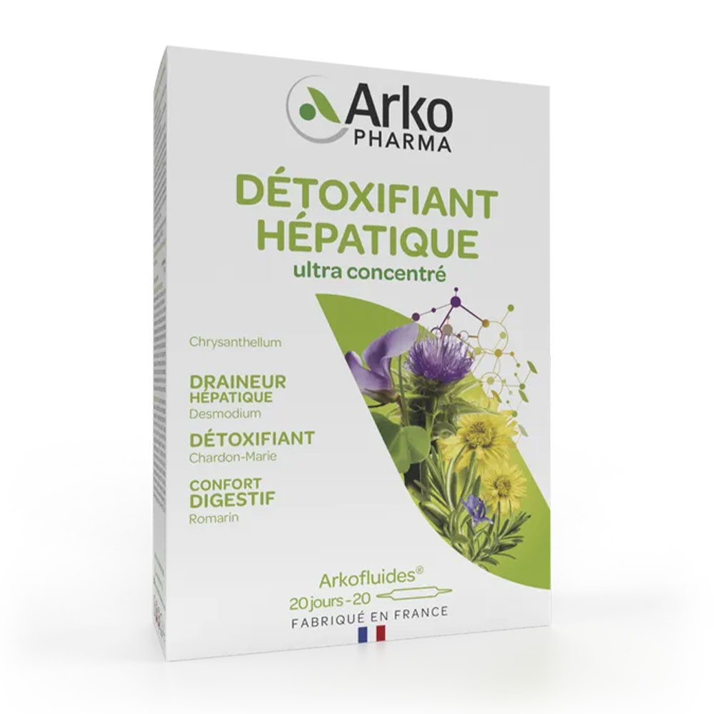 Arkopharma Arkofluidos Desintoxicante hepático ultraconcentrado