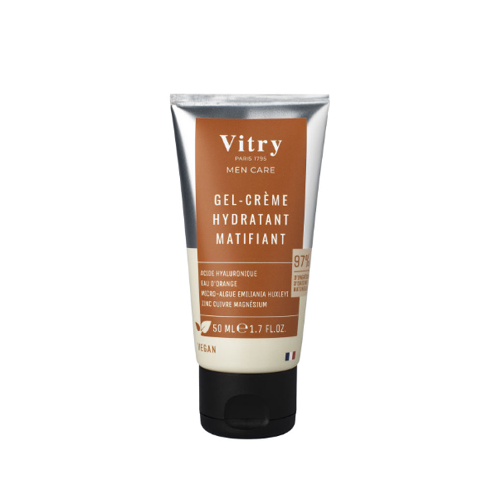 Vitry Men Care Gel-crema hidratante matificante Homme 50 ml