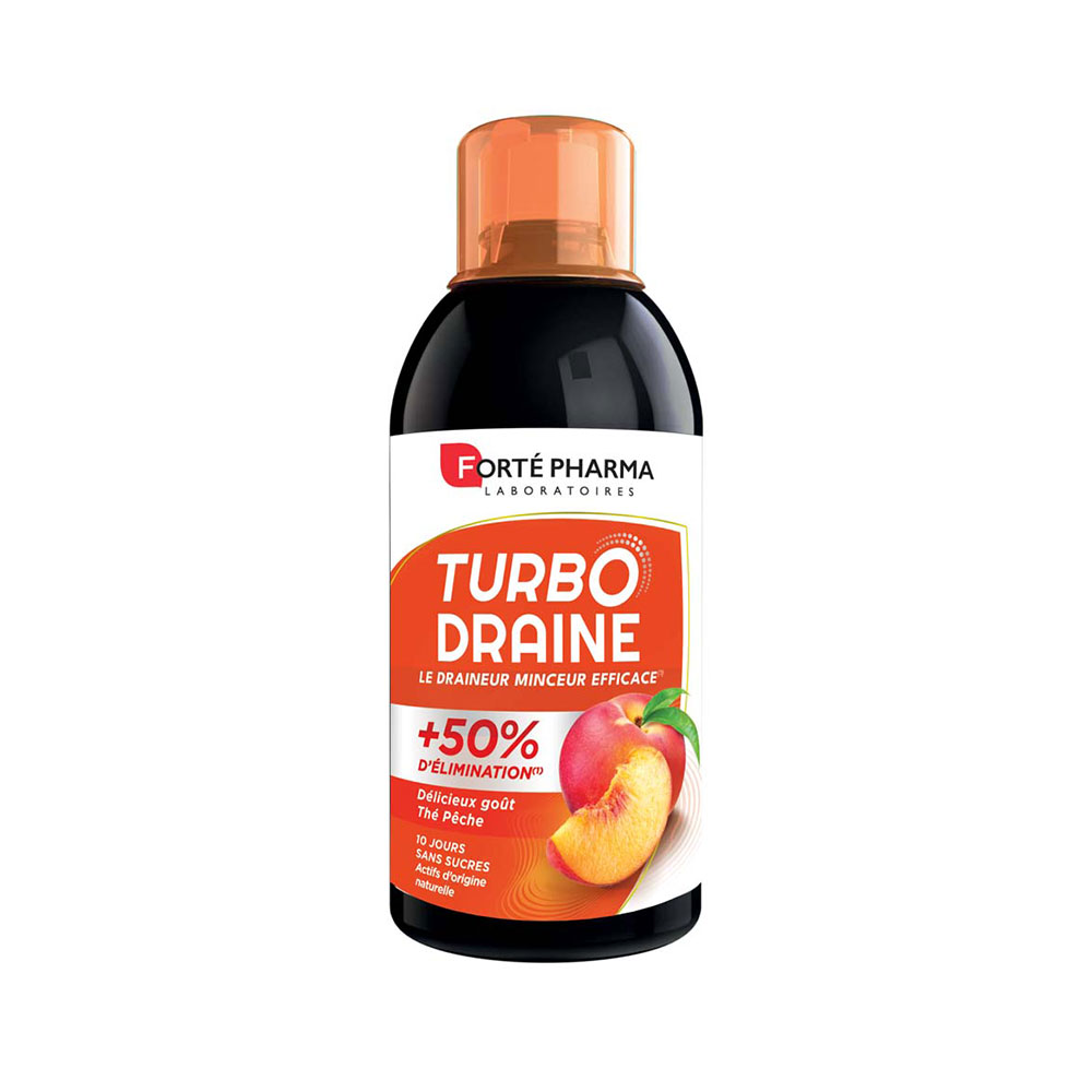 Forté Pharma TurboDraine Turbodraine Te Melocoton 500ml