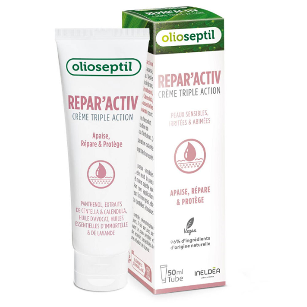 Olioseptil Repar'Activ Crema Triple Acción 50 ml