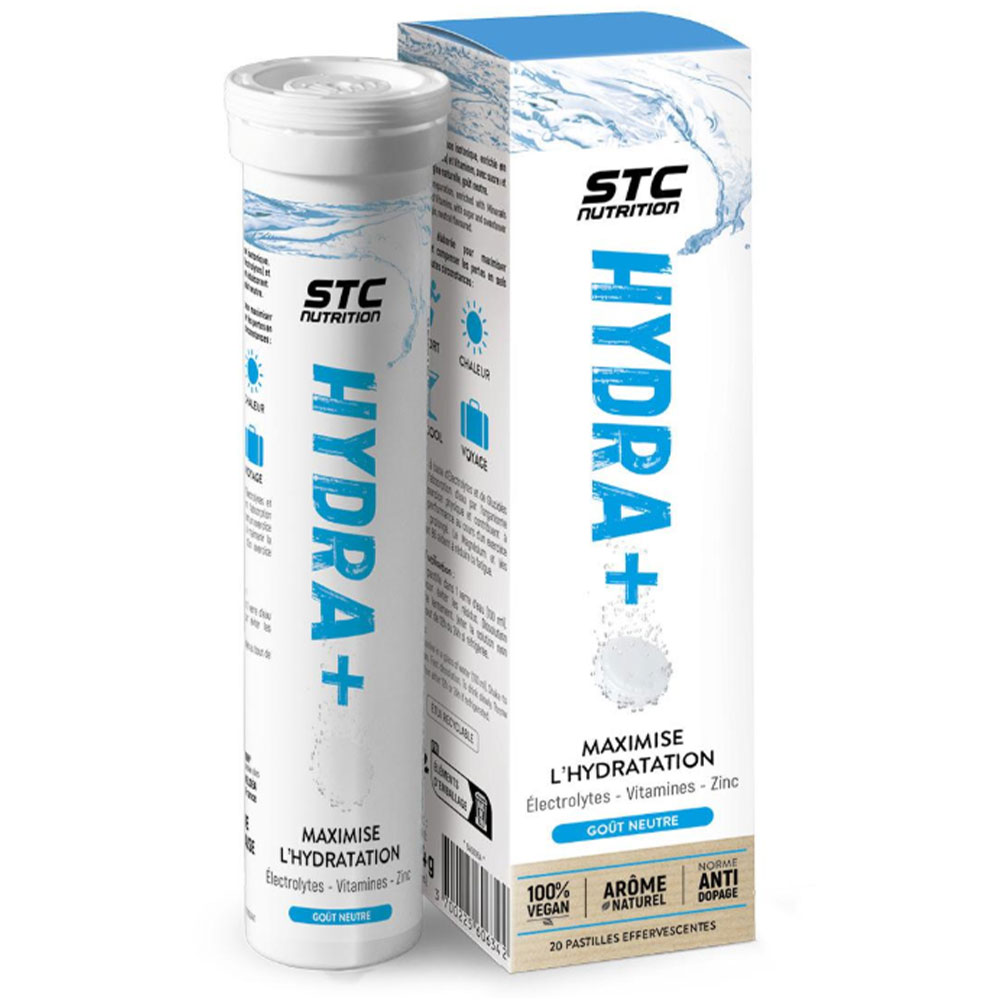Stc Nutrition Hydra+ sabor neutro 20 comprimidos efervescentes