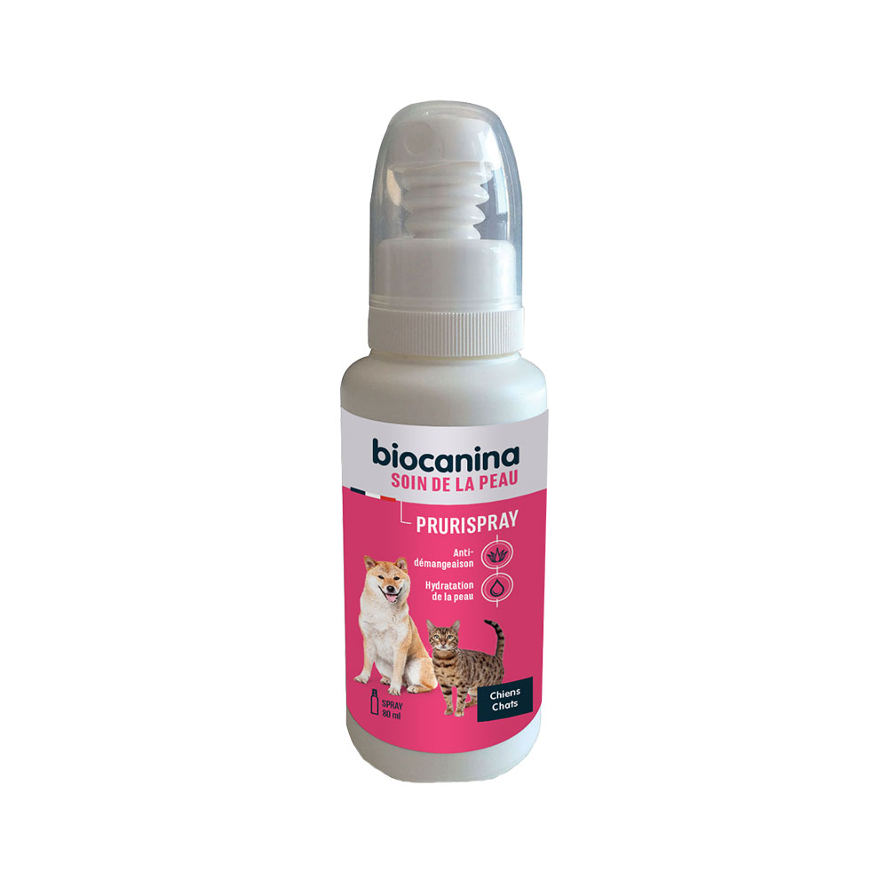 Biocanina Prurispray Chiens Chats 80 ml