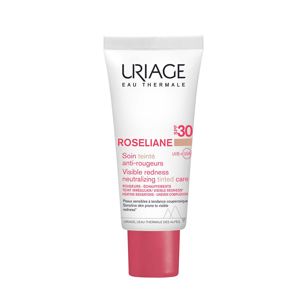 Uriage Roseliane Cc cream color teintado antirojeces SPF30 40 ml