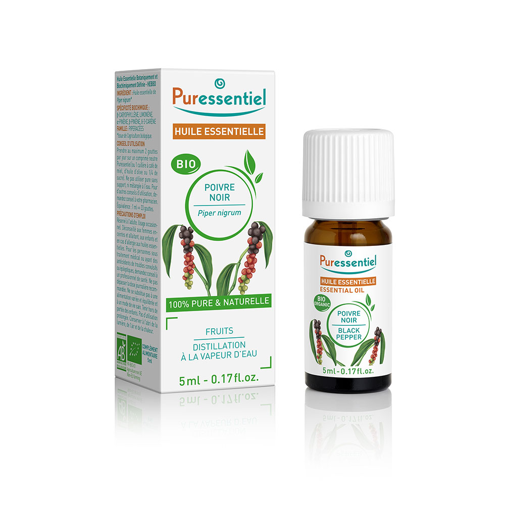 Puressentiel Aceites Esenciales Pimienta Negra bio 5 ml