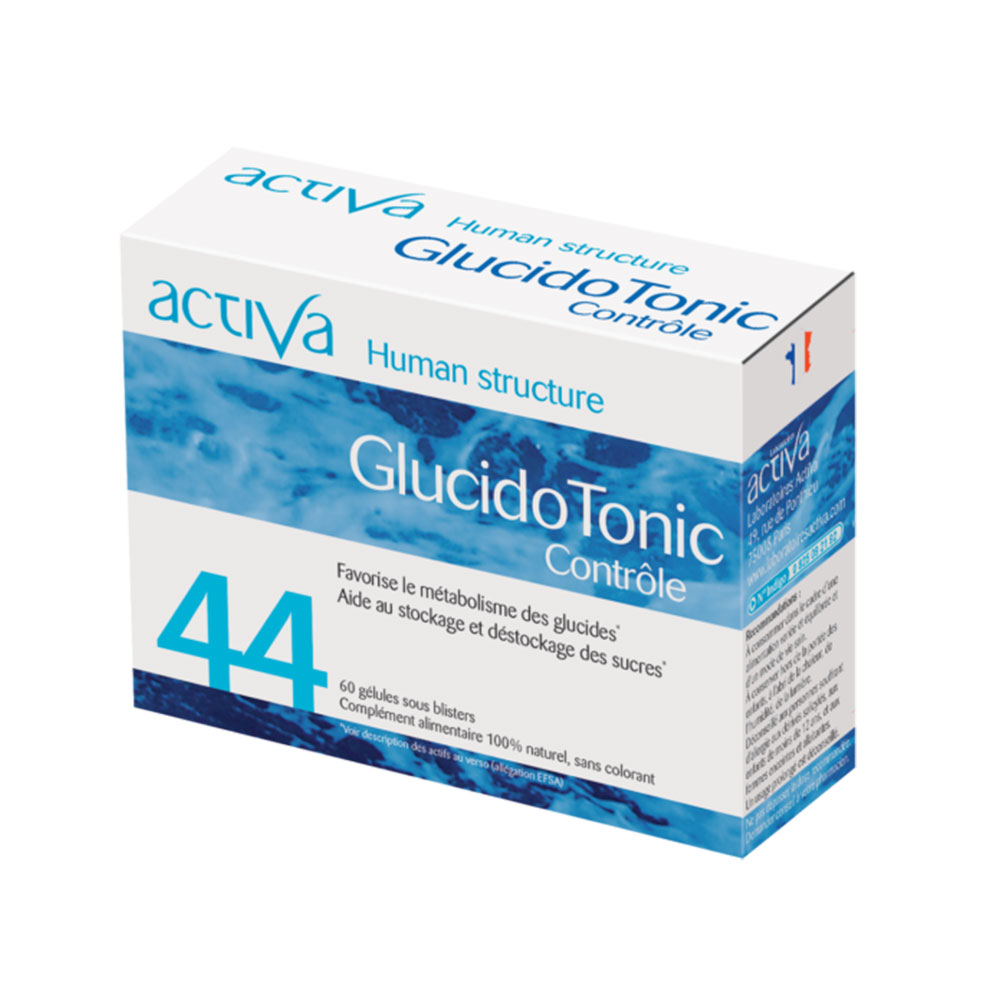 Activa Human Structure GlucidoTonic control 60 cápsulas