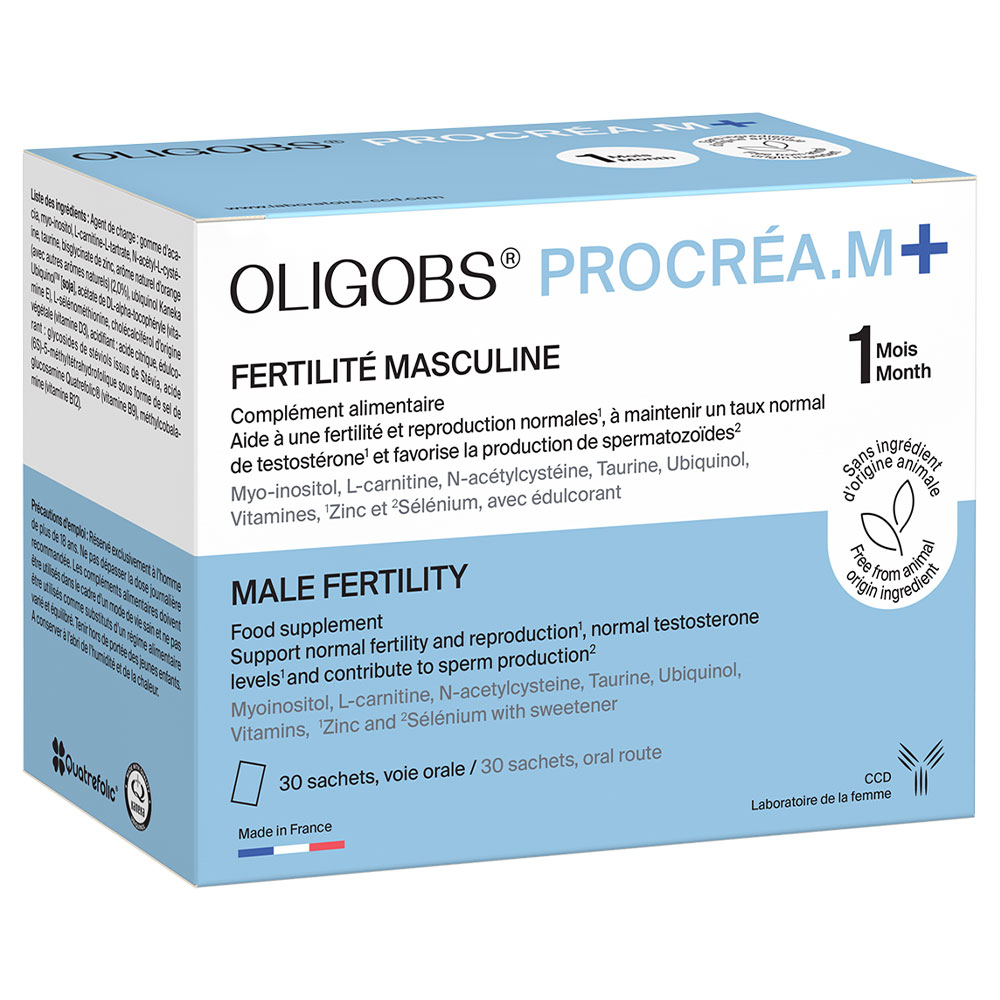 Ccd Oligobs Procrea M+ fertilidad masculina 30 sobres