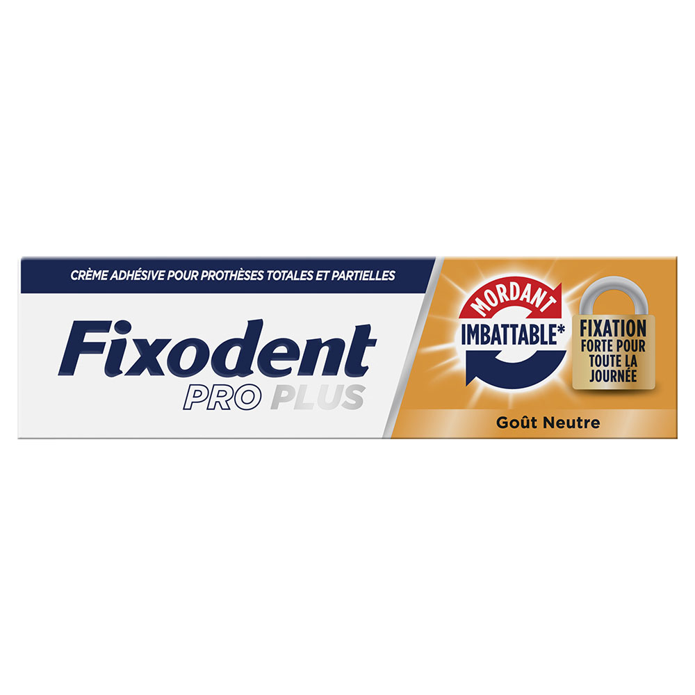Fixodent Pro plus Mordant Imbattable 40 g
