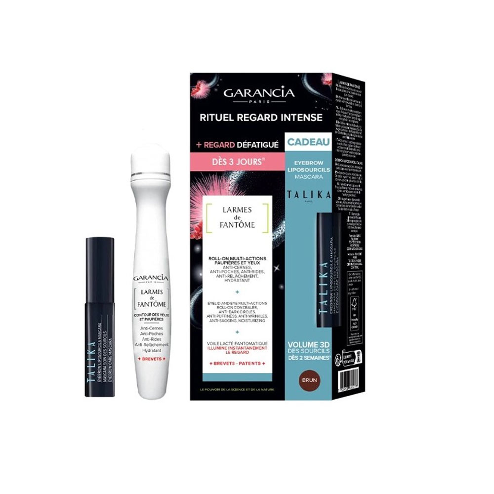 Garancia Kit Lágrimas de Fantasma y Mascara Liposourcils Talika marrón 15 ml