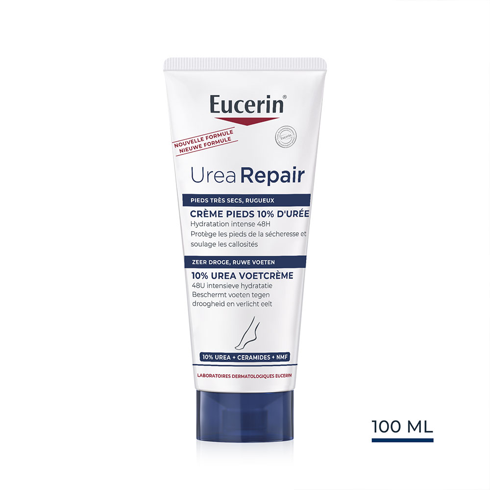 Eucerin UreaRepair Plus Crema pies 10% urea pieles ásperas 100 ml