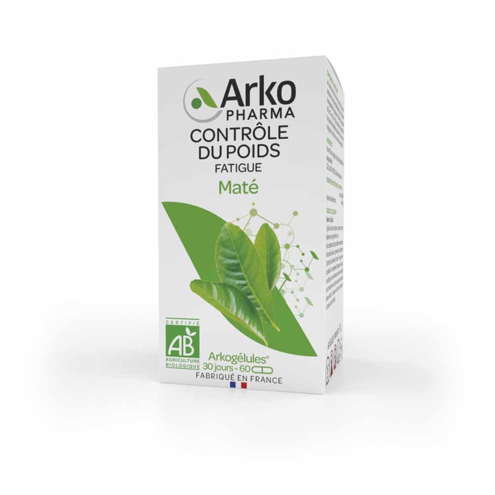 Arkopharma Arkocápsulas Control del peso Fatiga Mat 60 cápsulas