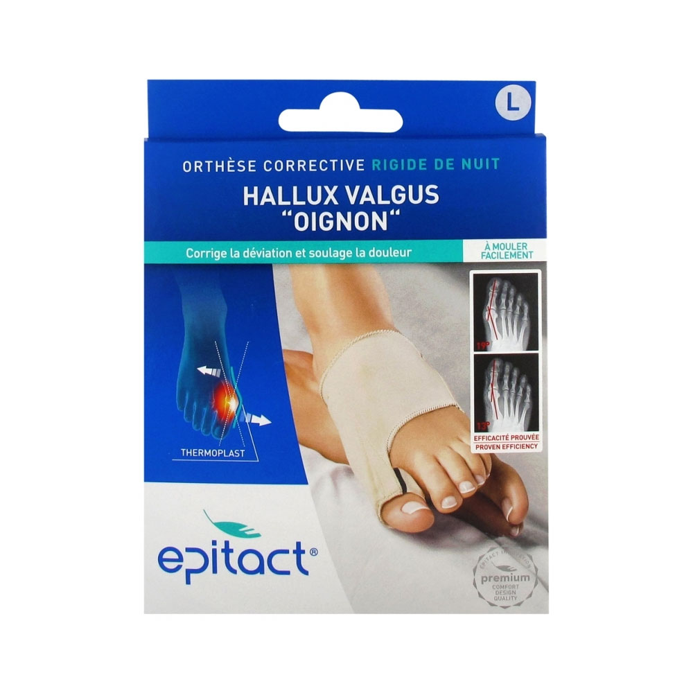 Epitact Ortesis correctora de hallux valgus nocturna 1 unidad