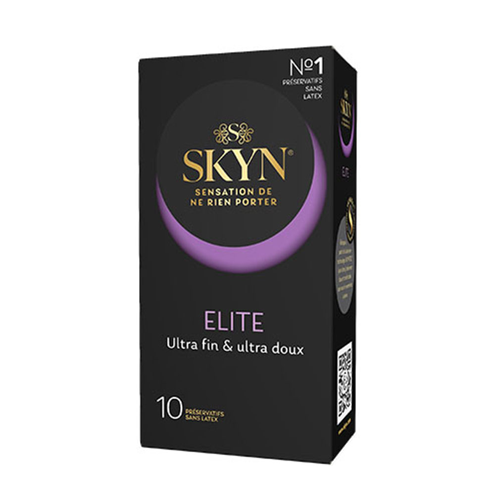 Skyn Elite Preservativos sin látex muy finos y suaves x10