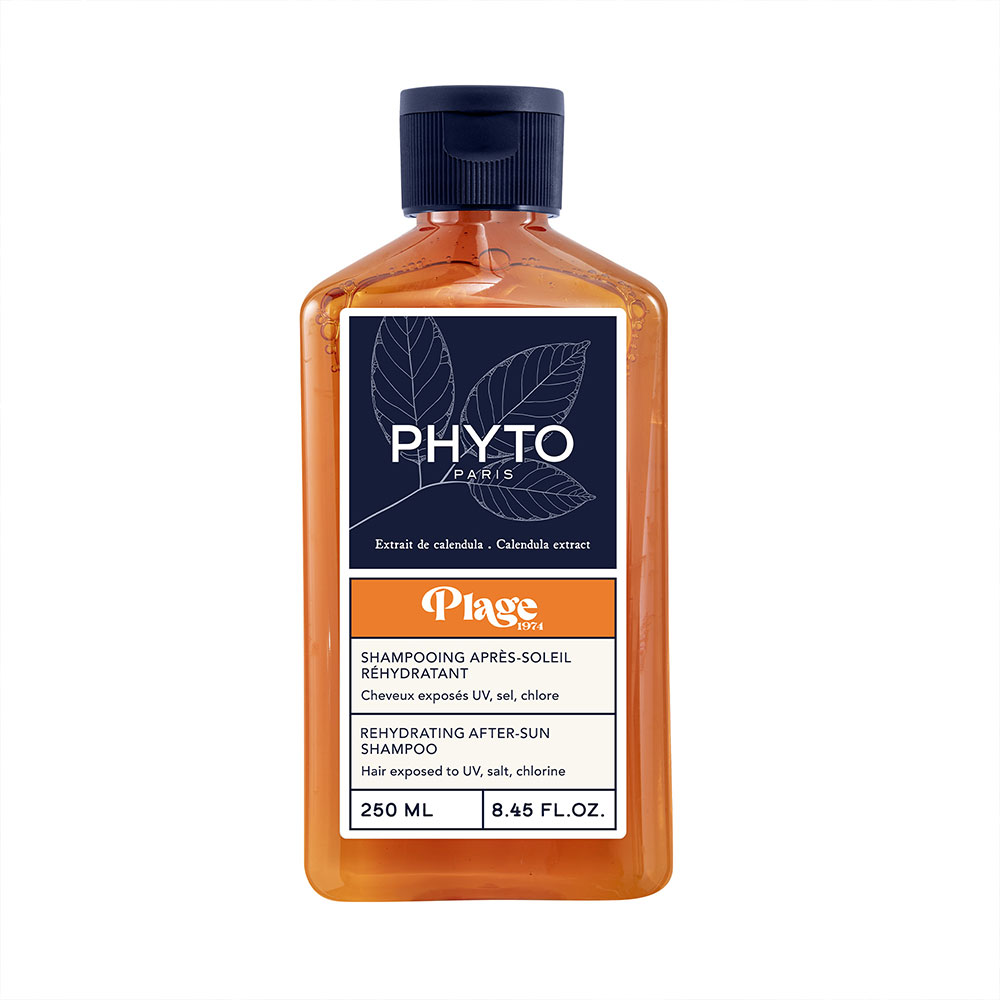 Phyto Paris Playa Champú rehidratante Aftersun Cabello expuesto a los rayos UV Sal y cloro 250 ml