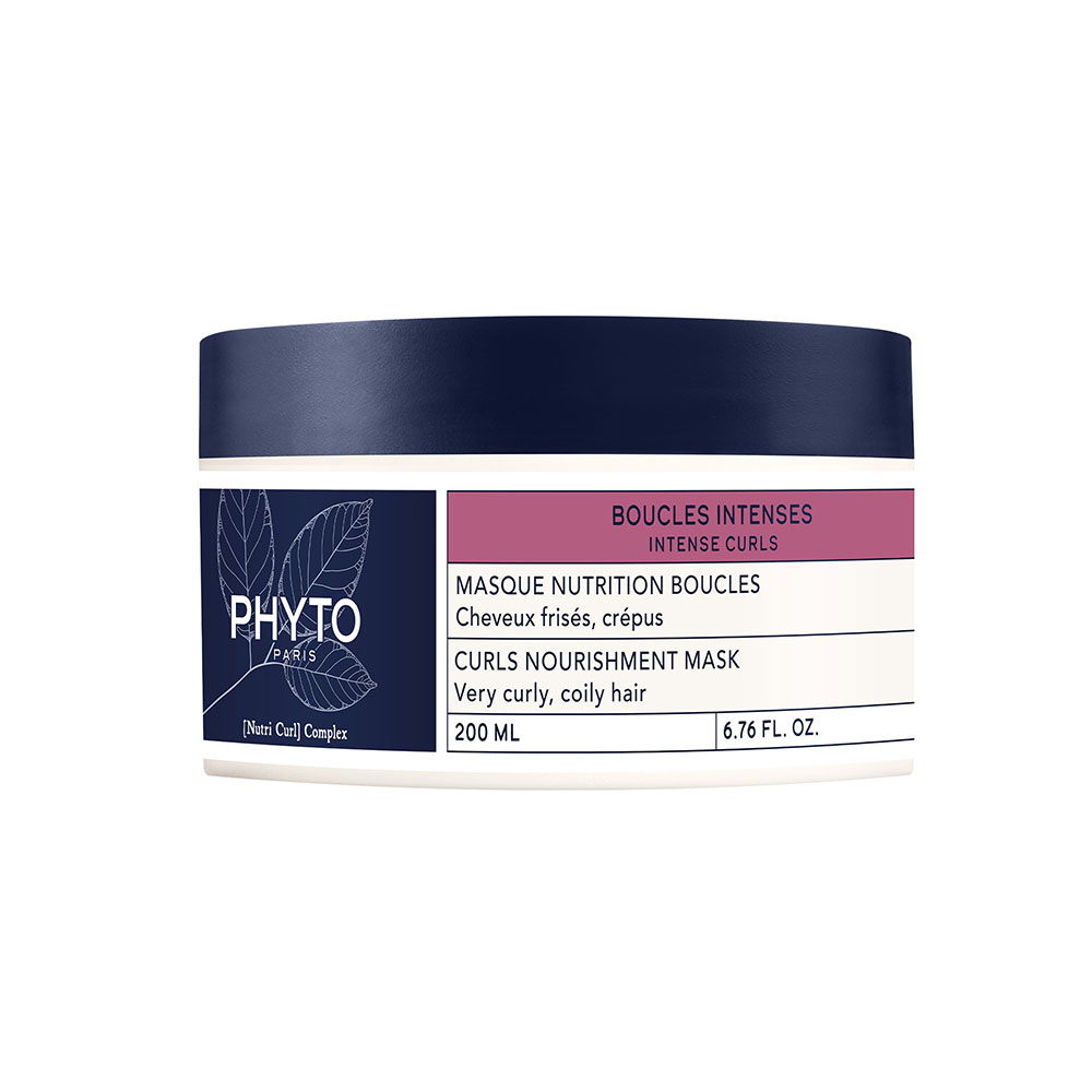 Phyto Paris Rizos Intensos Mascarilla Nutrición para rizos Cabello rizado y encrespado 200 ml