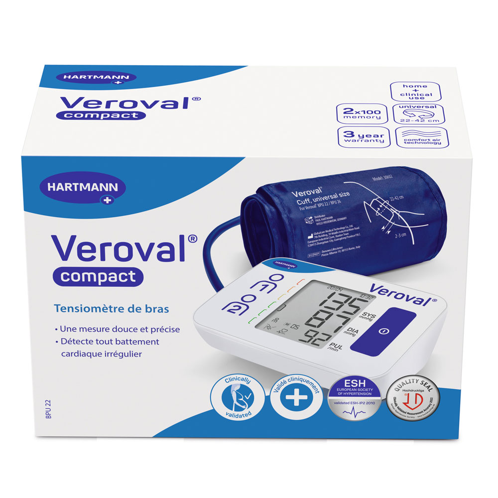 Hartmann Veroval Brazo tensiómetro