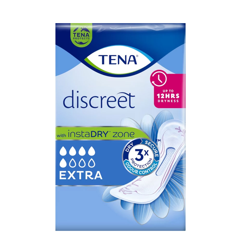 Tena Discreet Protectora de la incontinencia urinaria femenina Extra x20