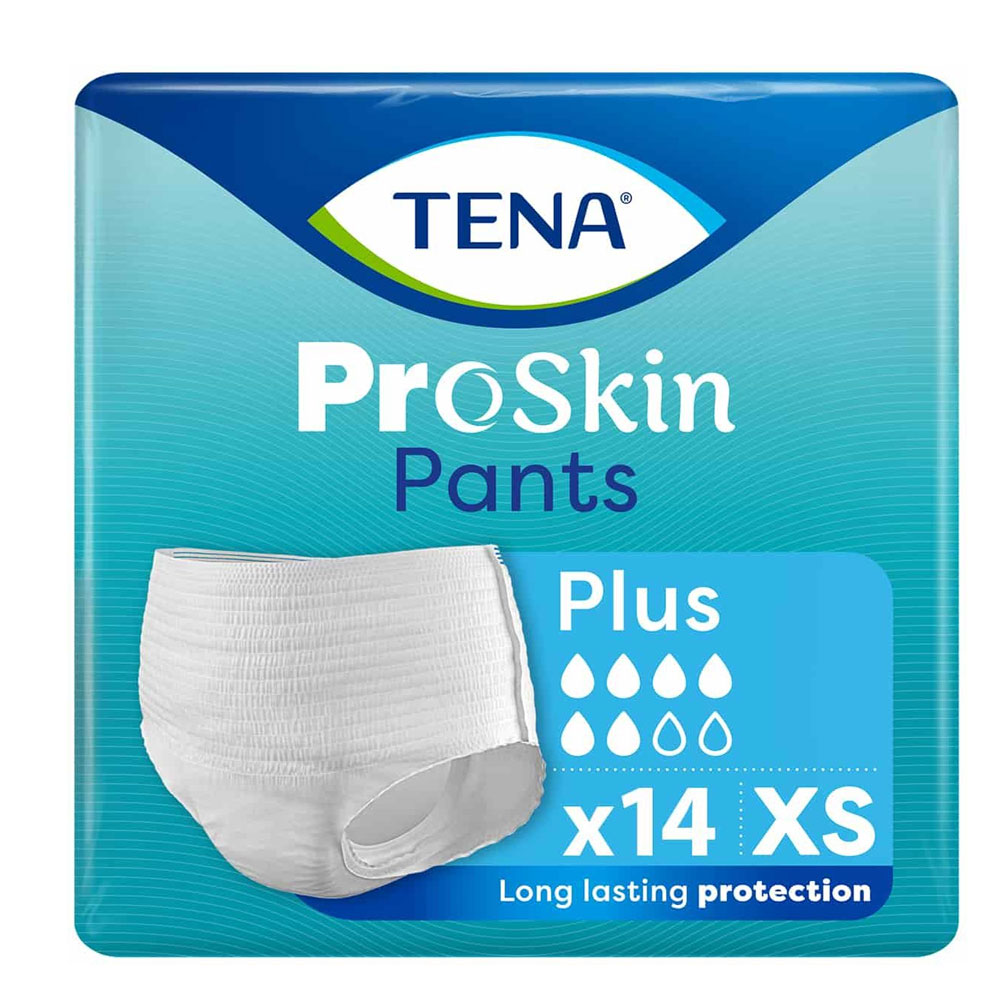 Tena Proskin plus Pants Braguitas Absorbentes Grandes XS 50-70cm X14