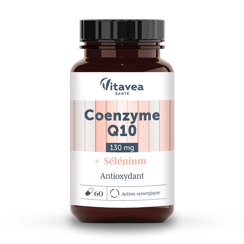 Vitavea Santé Nutri'sentiels Coenzima Q10 130 mg + selenio 60 cápsulas