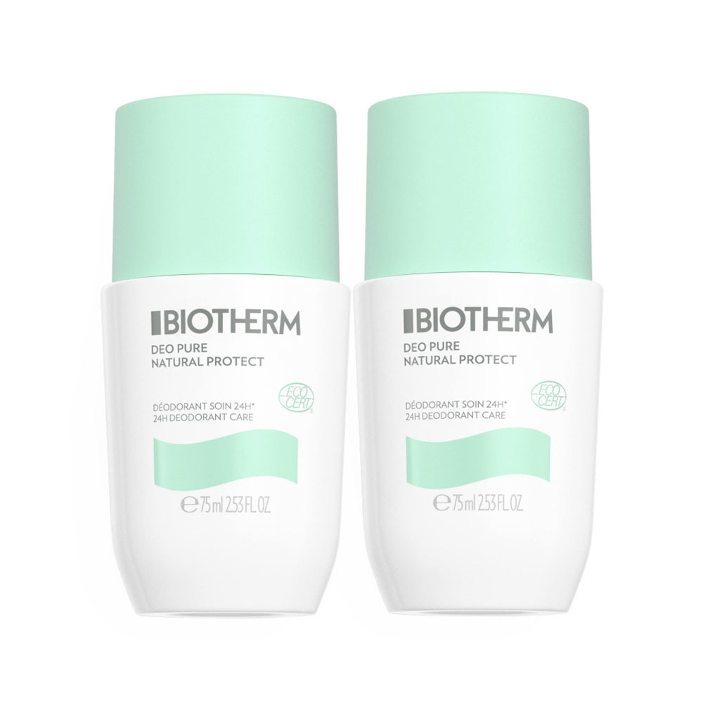 Biotherm Deo Pure Desodorante Natural Protect 24h 2 x 75 ml