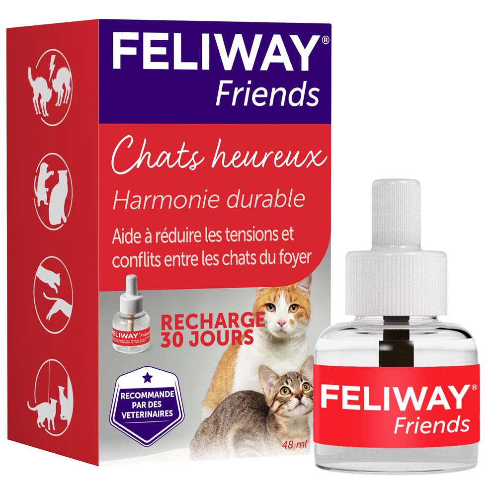 Feliway Friends Recarga para difusor gestión de conflictos para gatos 48 ml