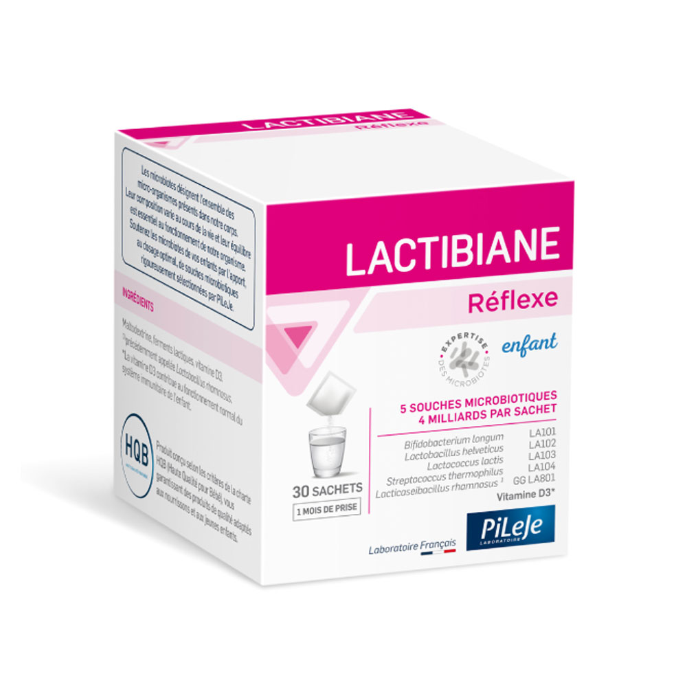 Pileje Lactibiane Reflex infantil 30 sobres
