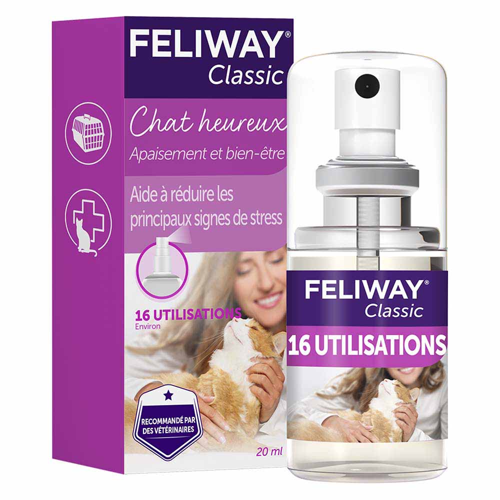 Feliway Classic Spray antiestrés para gatos Chat 20 ml