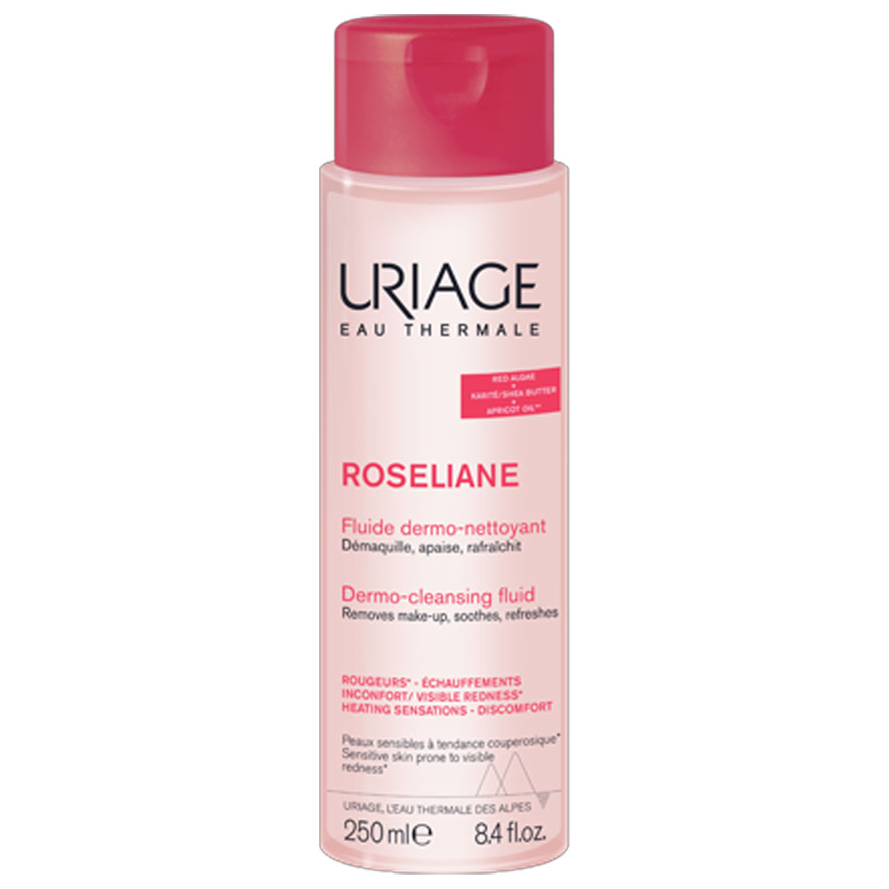 Uriage Roseliane Fluido dermolimpiador Sensibles Con Rojeces 250 ml