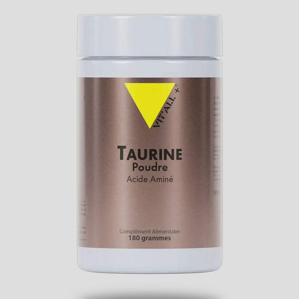 Vit'All+ Aminoácido taurina en polvo 180g