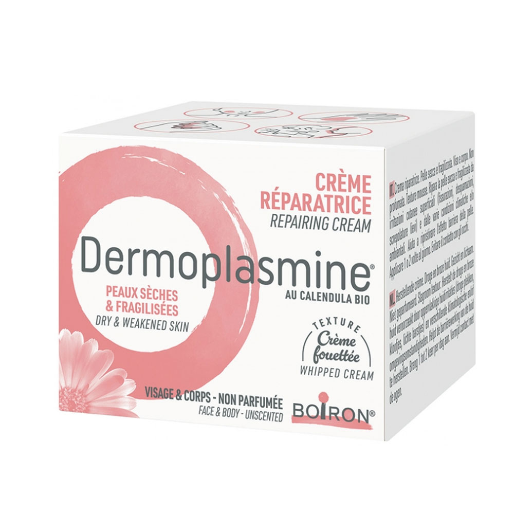 Boiron Dermoplasmine Espuma de Caléndula Piel seca y frágil 20g