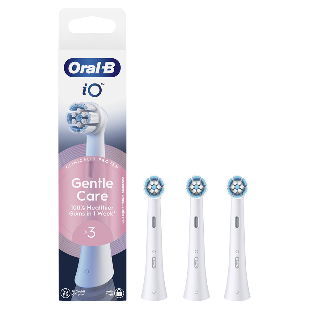 Oral-B iO Cabezales cepillo de dientes eléctrico Gentle Care x3