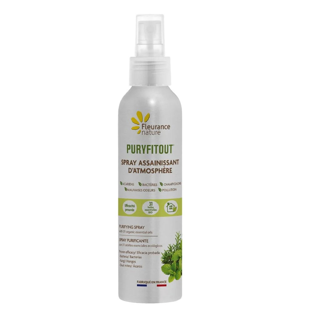 Fleurance Nature Puryfitout Spray Saneamiento con 31 Aceites Esenciales 200 ml