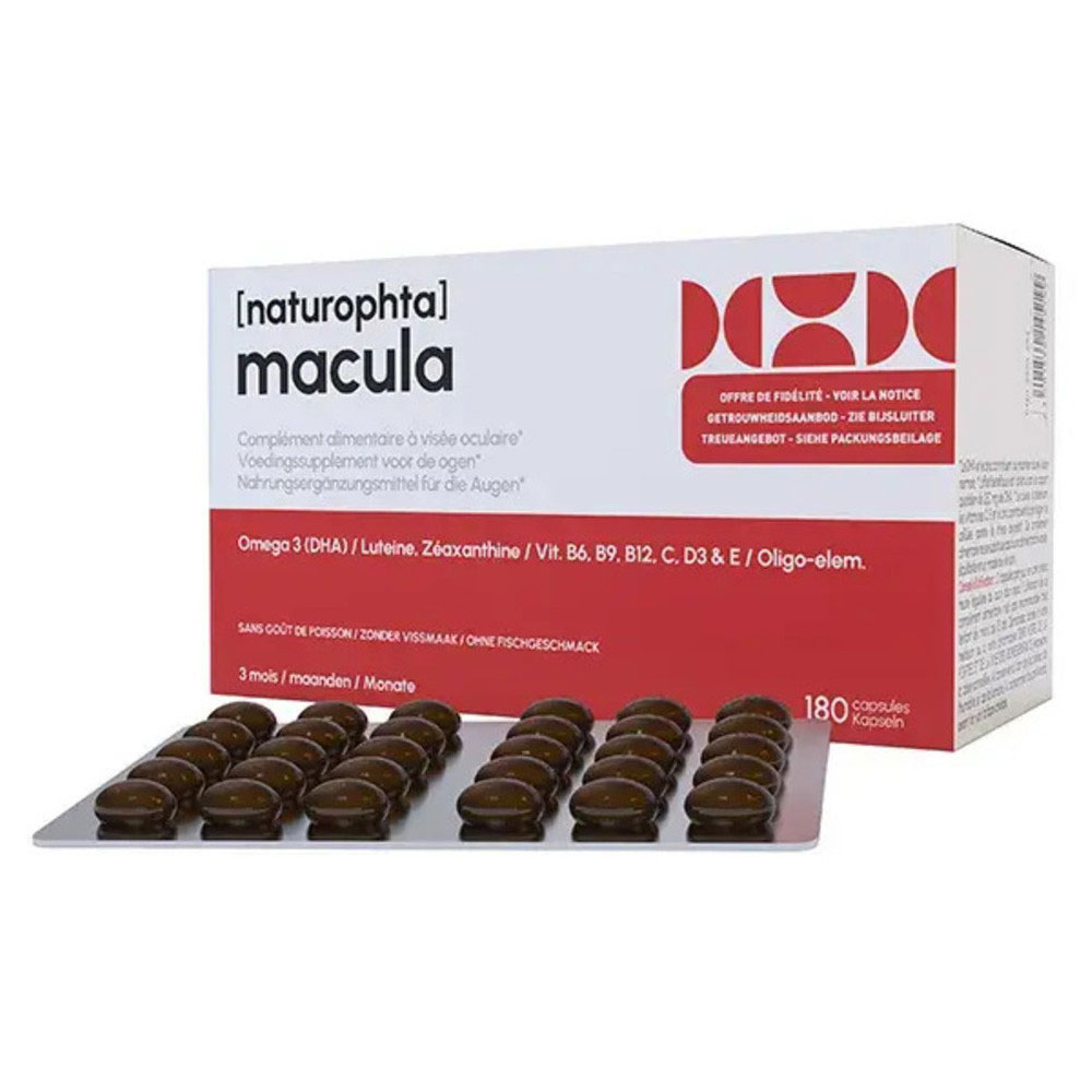 Dulcis Health Science Macula NaturOphta 180 cápsulas