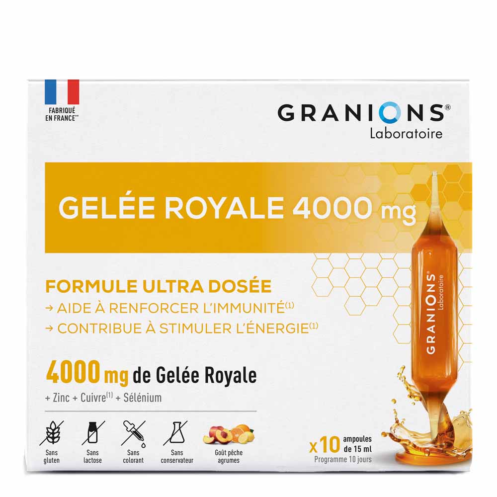 Granions Jalea Real 4000mg 10 ampollas