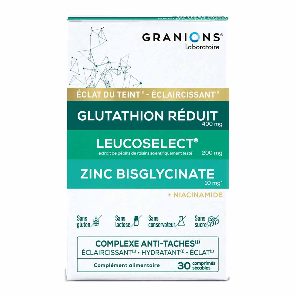Granions Complejo antimanchas aclarante, iluminador e hidratante 30 comprimidos