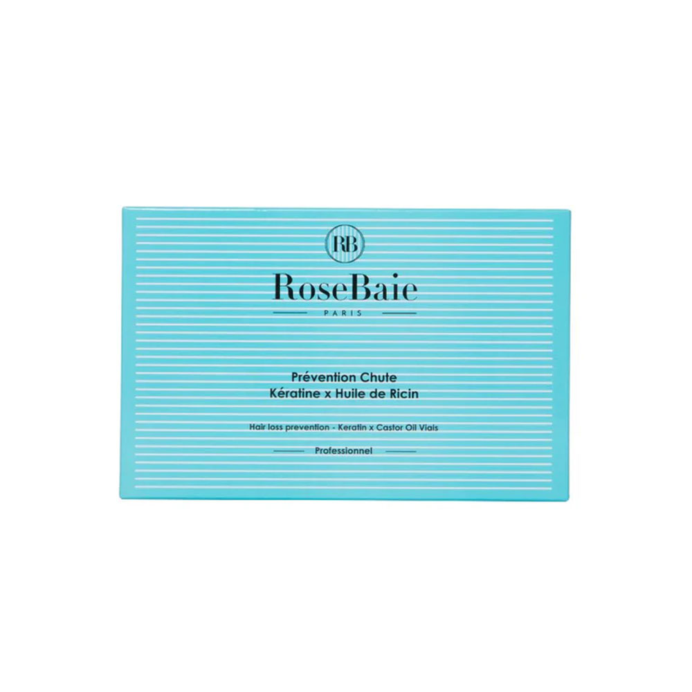 Rosebaie Ricino Tratamiento Unidosis prevención anticaída 10 ampollas 100 ml