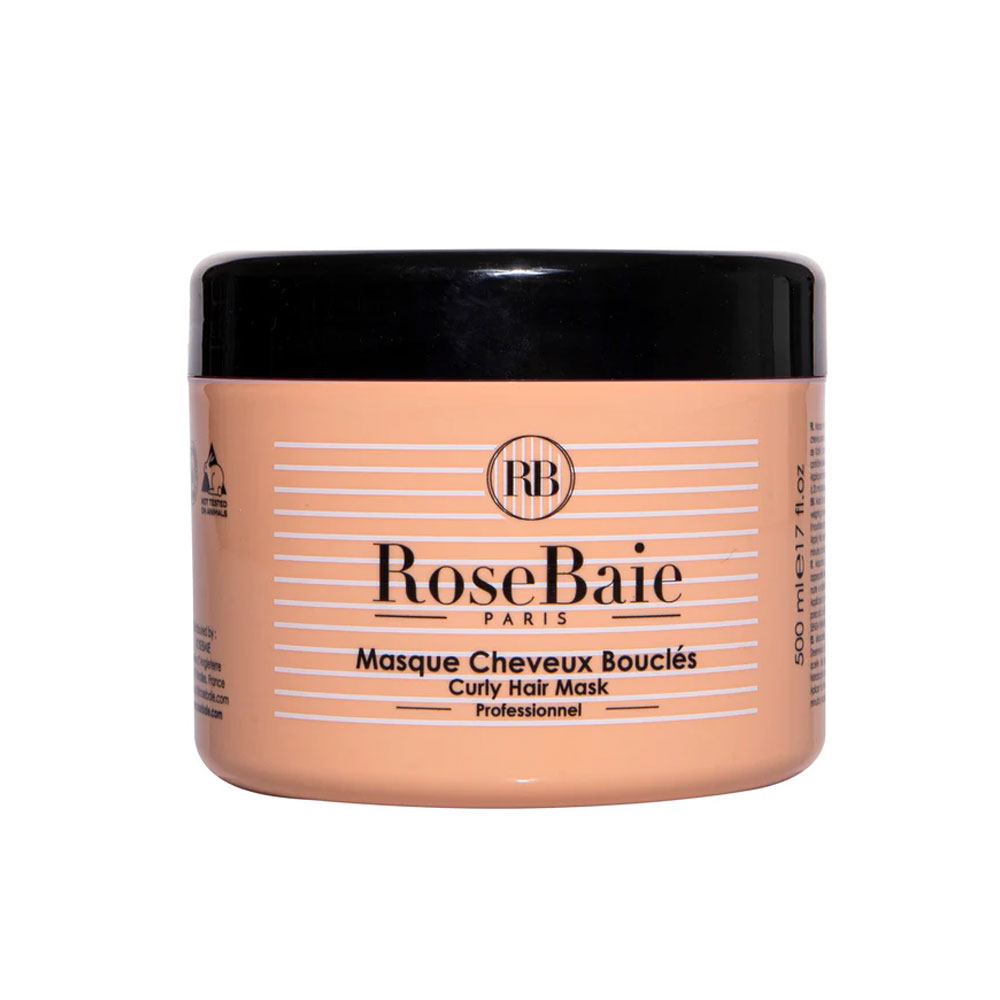 Rosebaie Rizado Mascarilla para cabello rizado con aceite de aguacate 500 ml