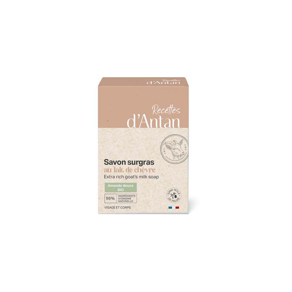 Recettes d'Antan Jabón de pan sobreengrasado con leche de cabra 100 g