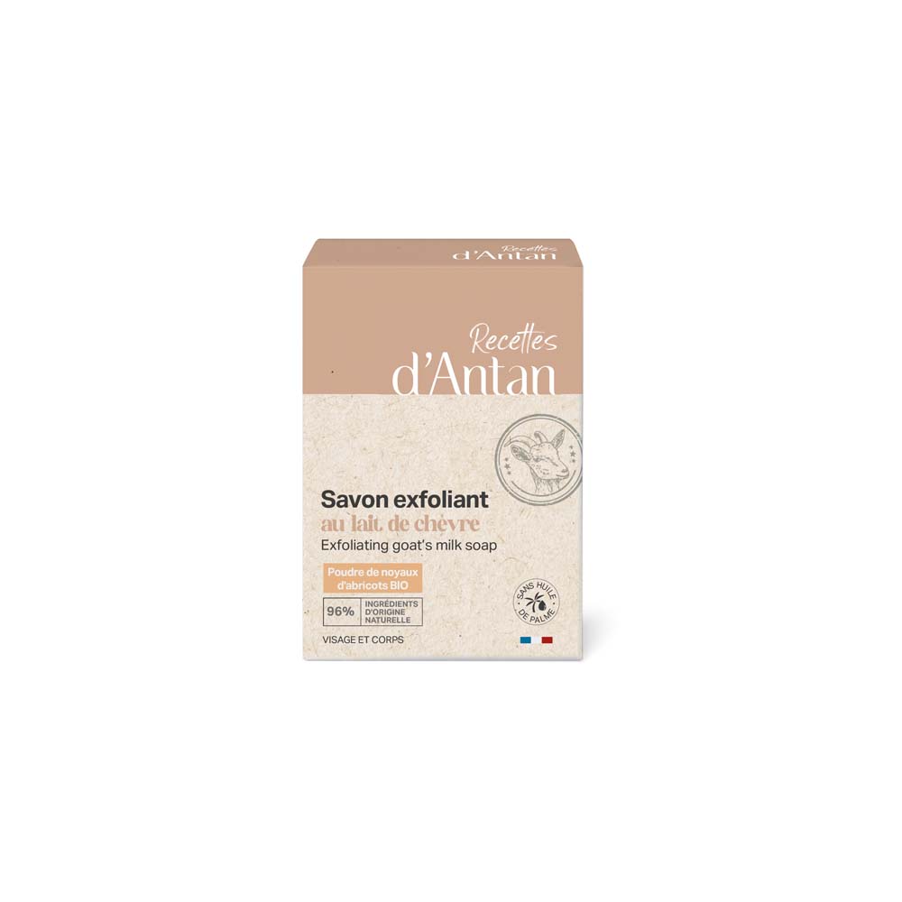 Recettes d'Antan Jabón exfoliante de pan con leche de cabra 100 g