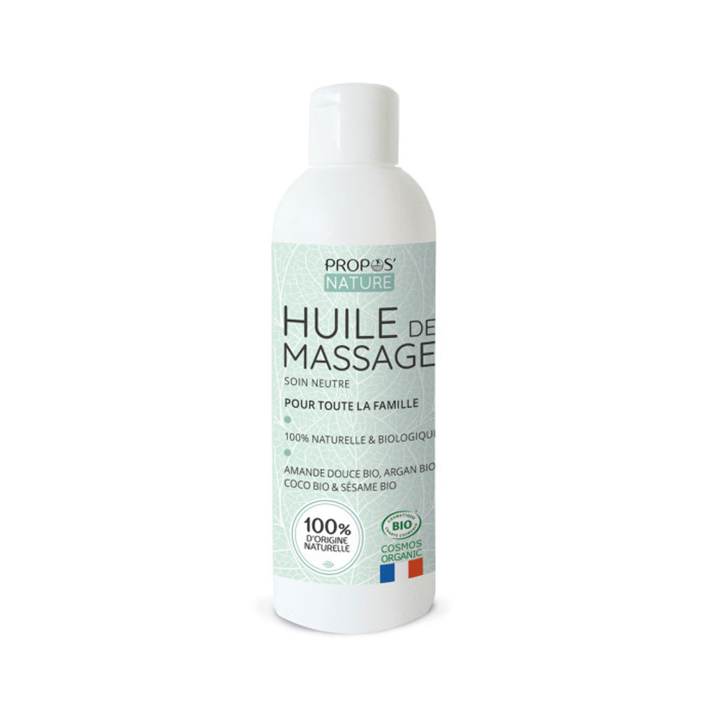 Propos'Nature Aceite de masaje cuidado neutro bio 200 ml