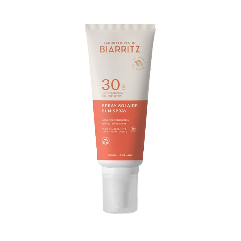 Laboratoires De Biarritz Solares Spray solar SPF30 bio 100 ml
