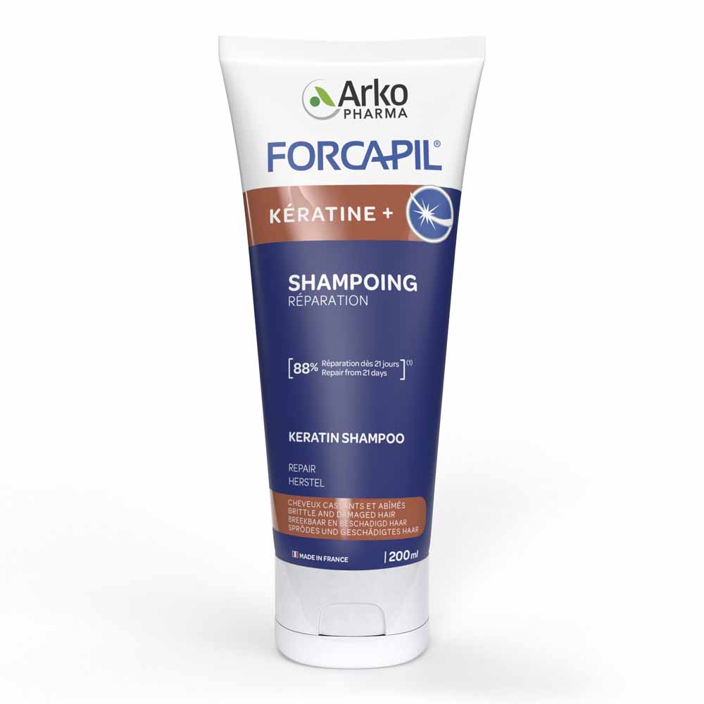 Arkopharma Forcapil Queratina+ champú reparador 200 ml