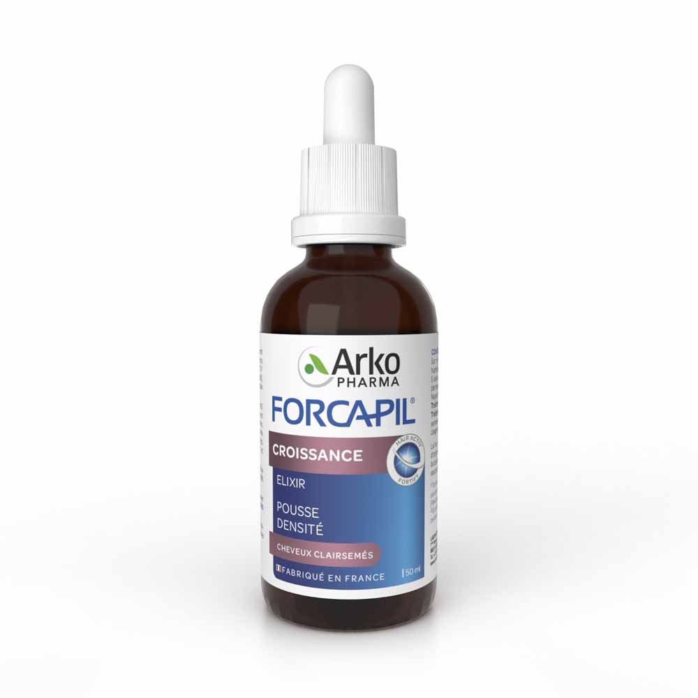 Arkopharma Forcapil Elixir crecimiento densidad y fuerza del cabello cabello fino 50 ml